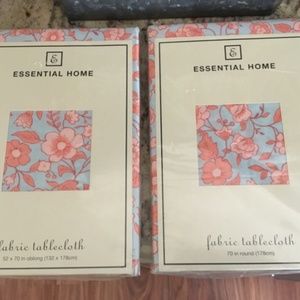 2 New Matching Summer Cloth Tablecloths